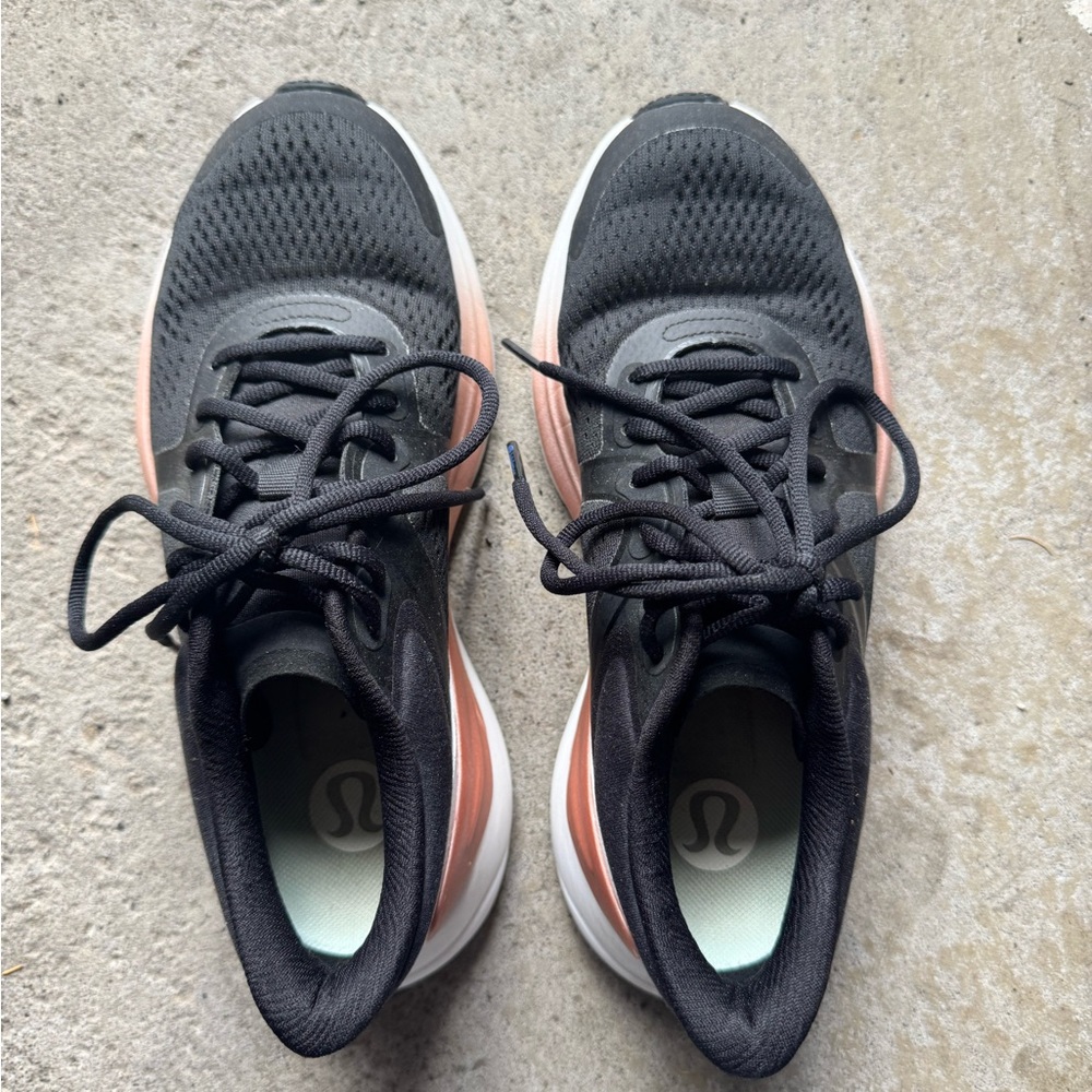 lululemon athletica Women's Black and Pink Running Shoes
